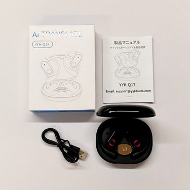 イヤホンAI翻訳機。。。