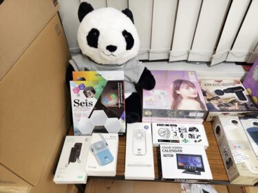抽選会の景品。。。
